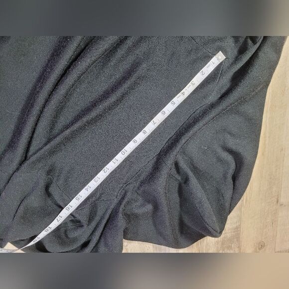 Nwot 48% WOOL Bnci By Blanc Noir Hoodie Cartigan, Medium Weight Warmth. Medium - Picture 7 of 10